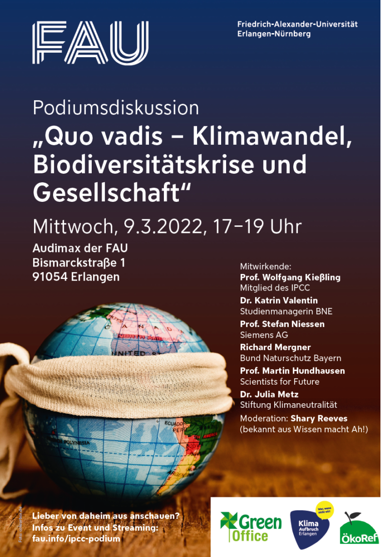 Panel discussion on the IPCC report