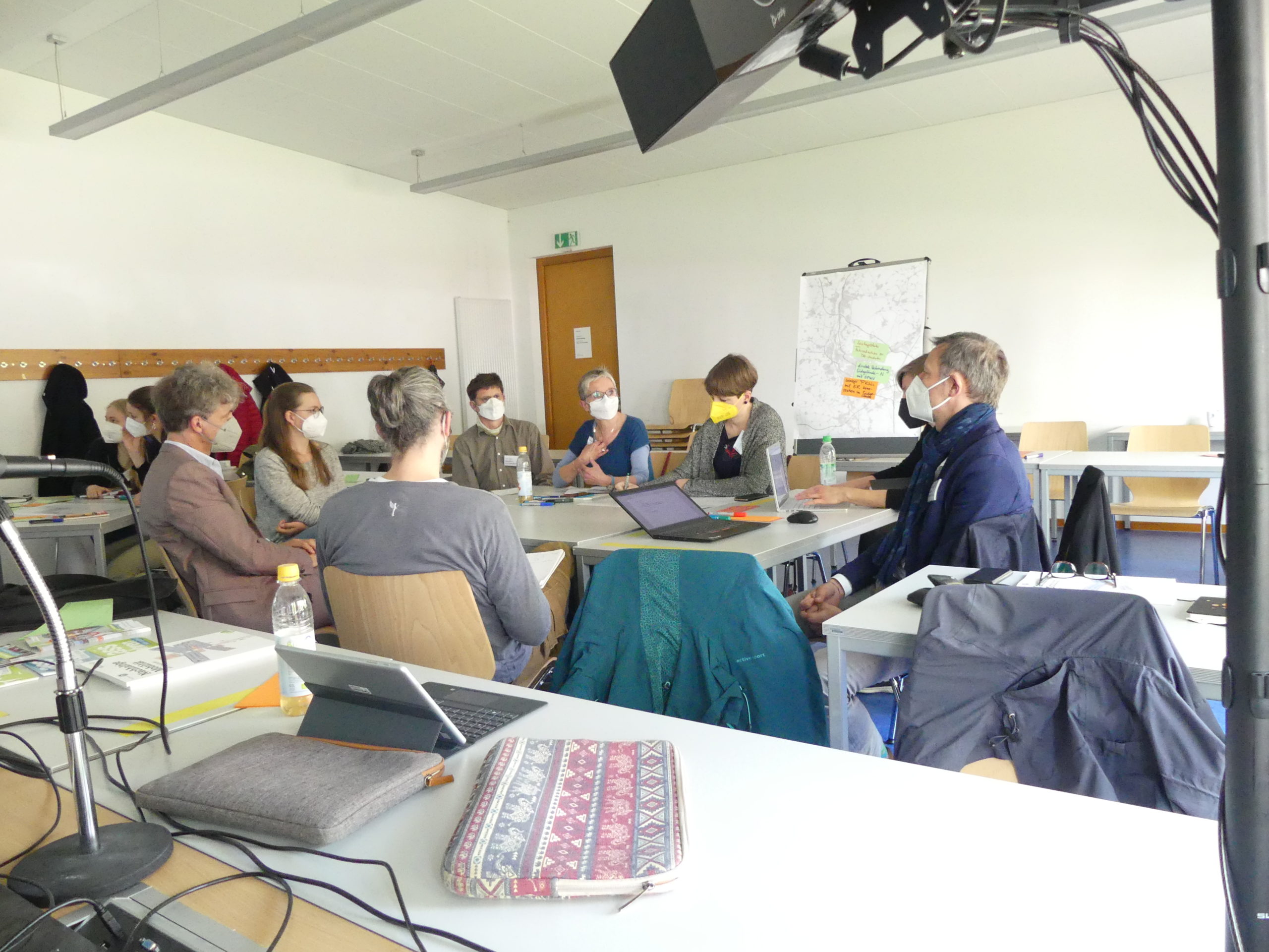 Diskussion in der Gruppe 