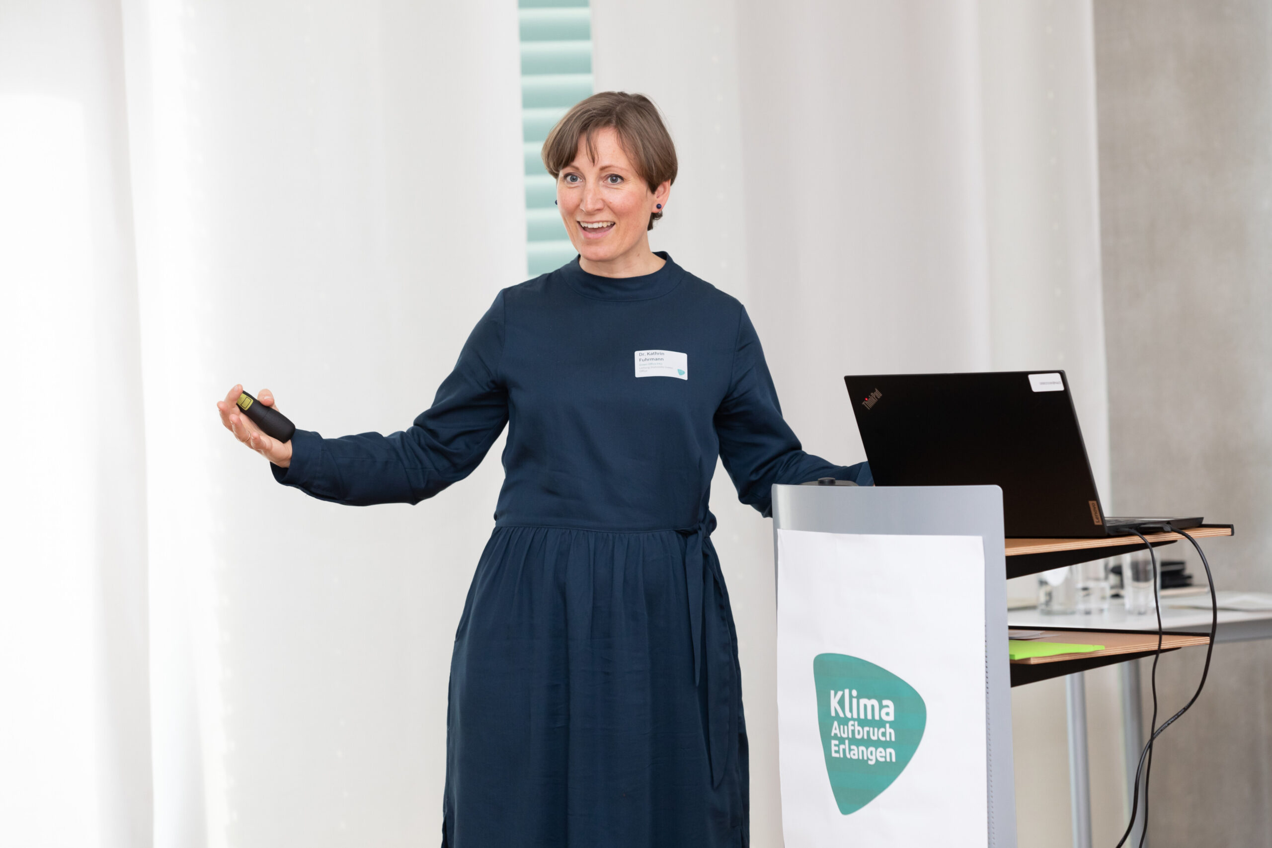 Foto einer sprechenden Person