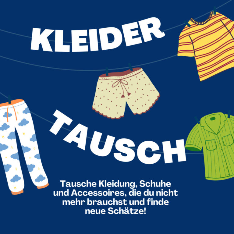 Kleidertausch an der FAU – Tauschen statt neu kaufen!