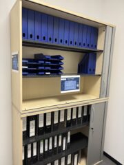 Tauschregal für Büromaterial